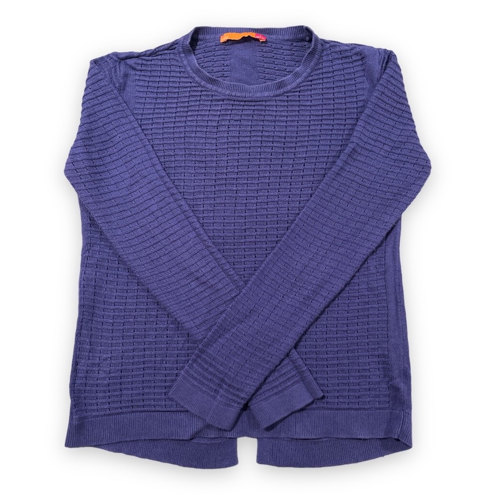 Ava Indigo Blue Lightweight Sweater Size Large Used